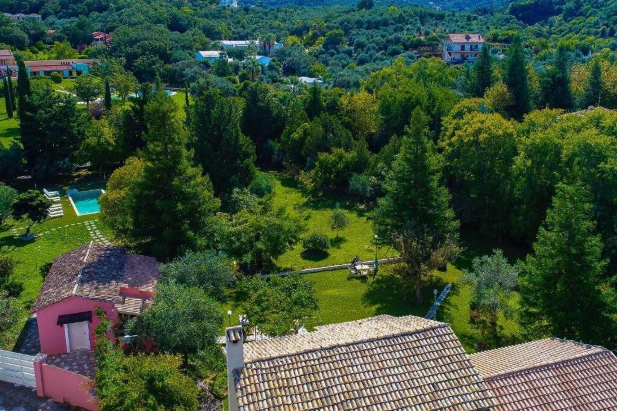 Villa Secret Garden House Acharavi  Exterior foto